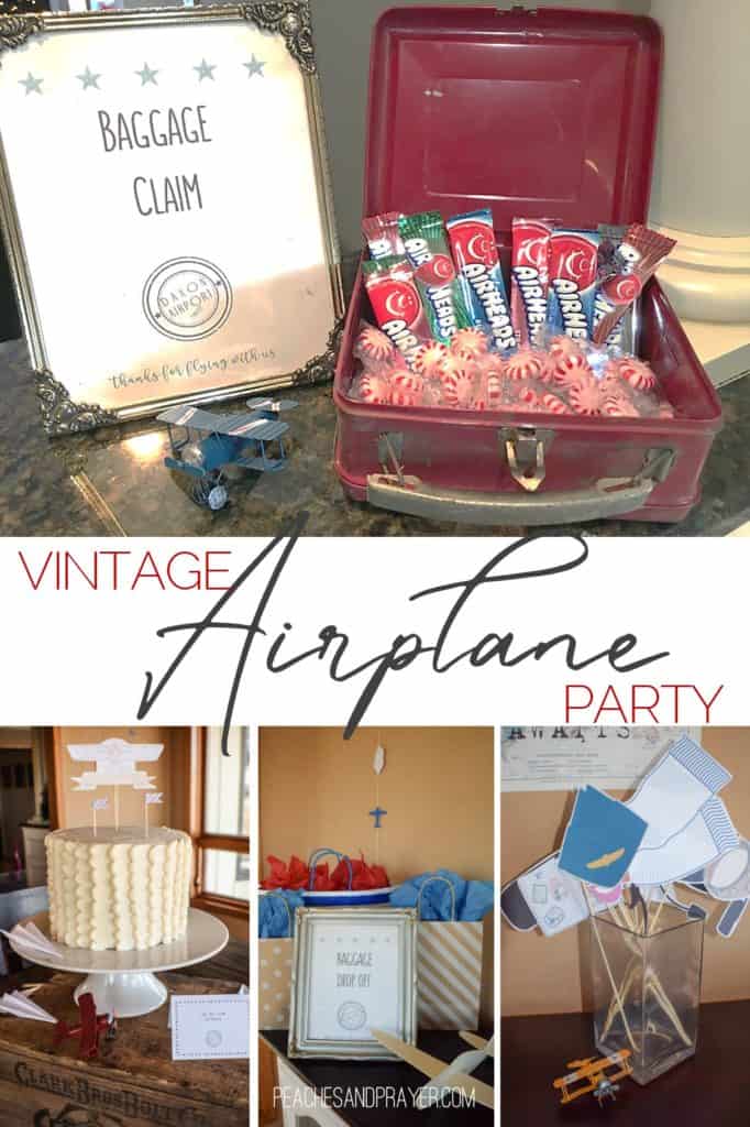 Airplane Birthday Party