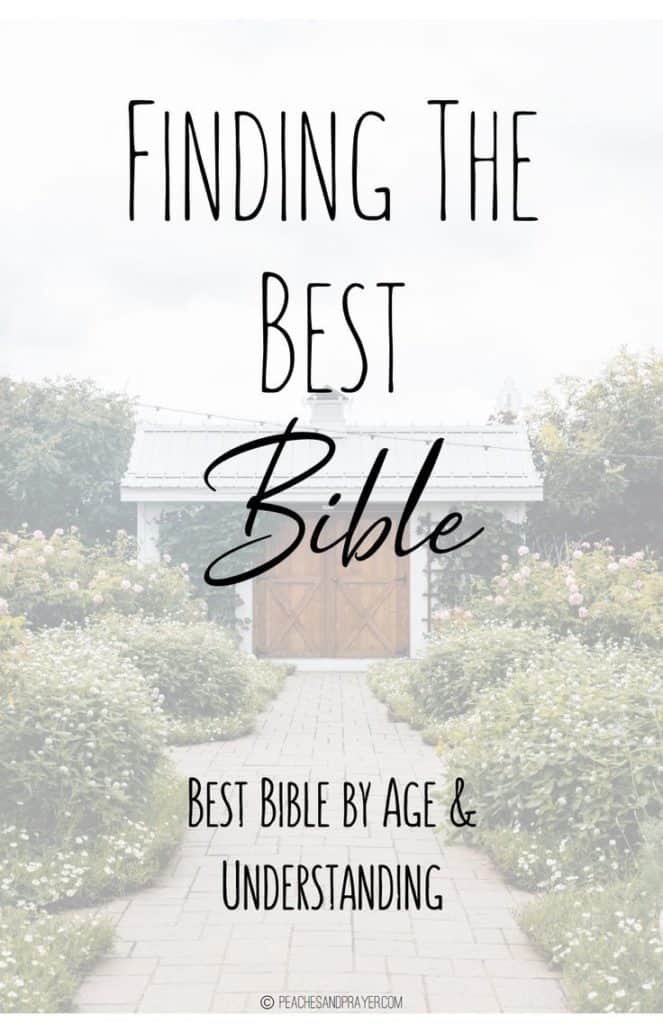 The Best Bible to buy for Women, Men, Teens and Children