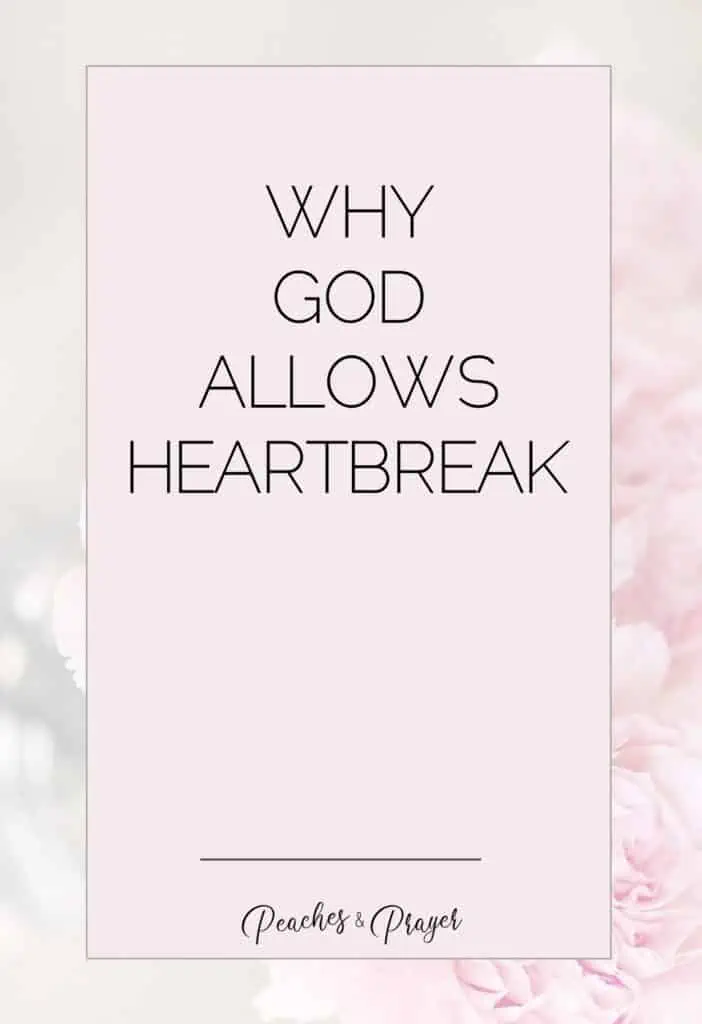 Why God Allows Heartbreak and Trials