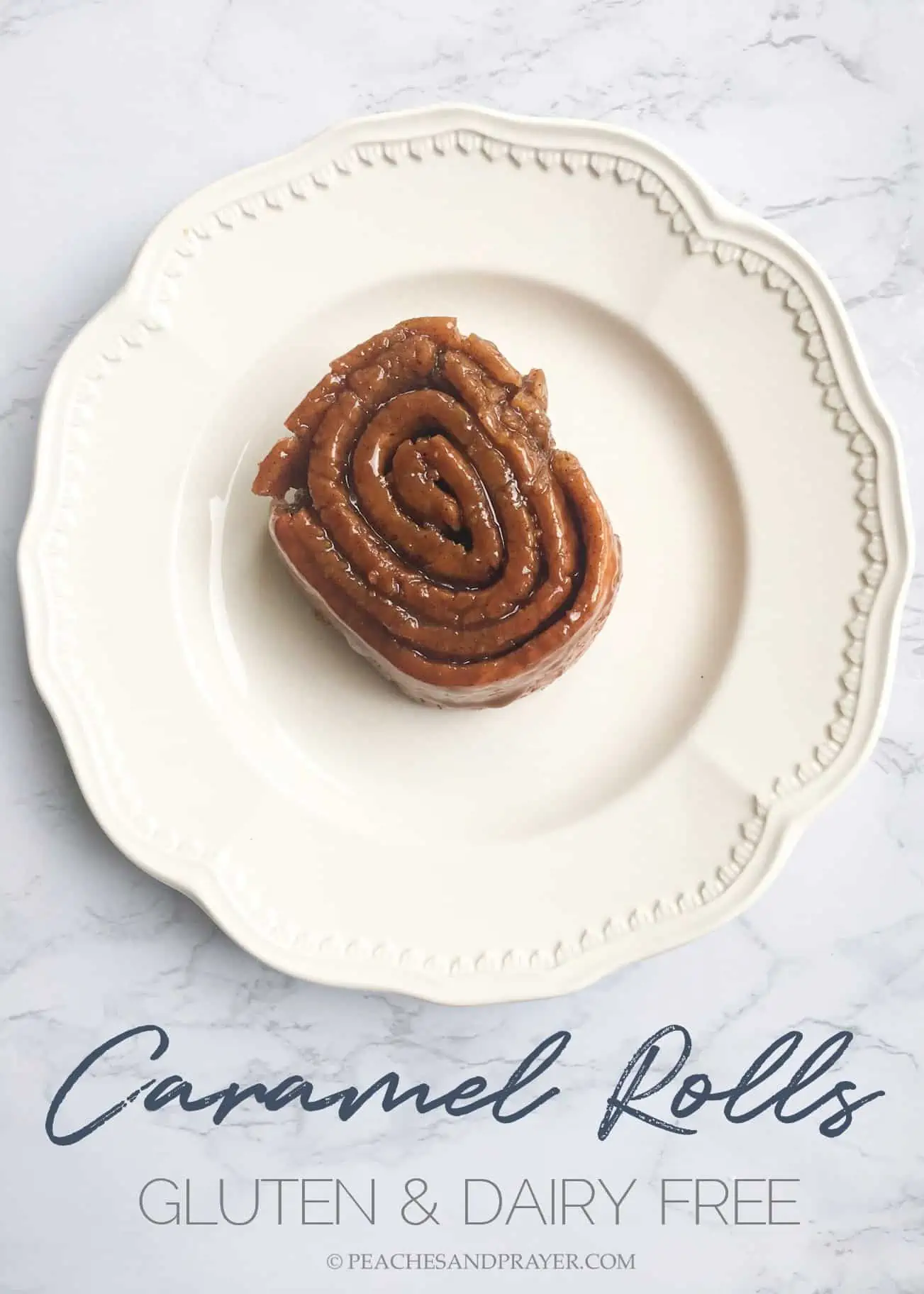 Gluten & Dairy Free Caramel Roll Recipe