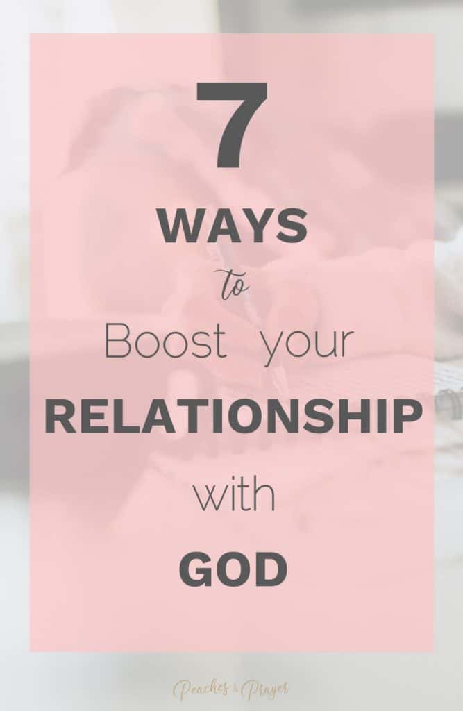 Boost your personal relationship with Jesus