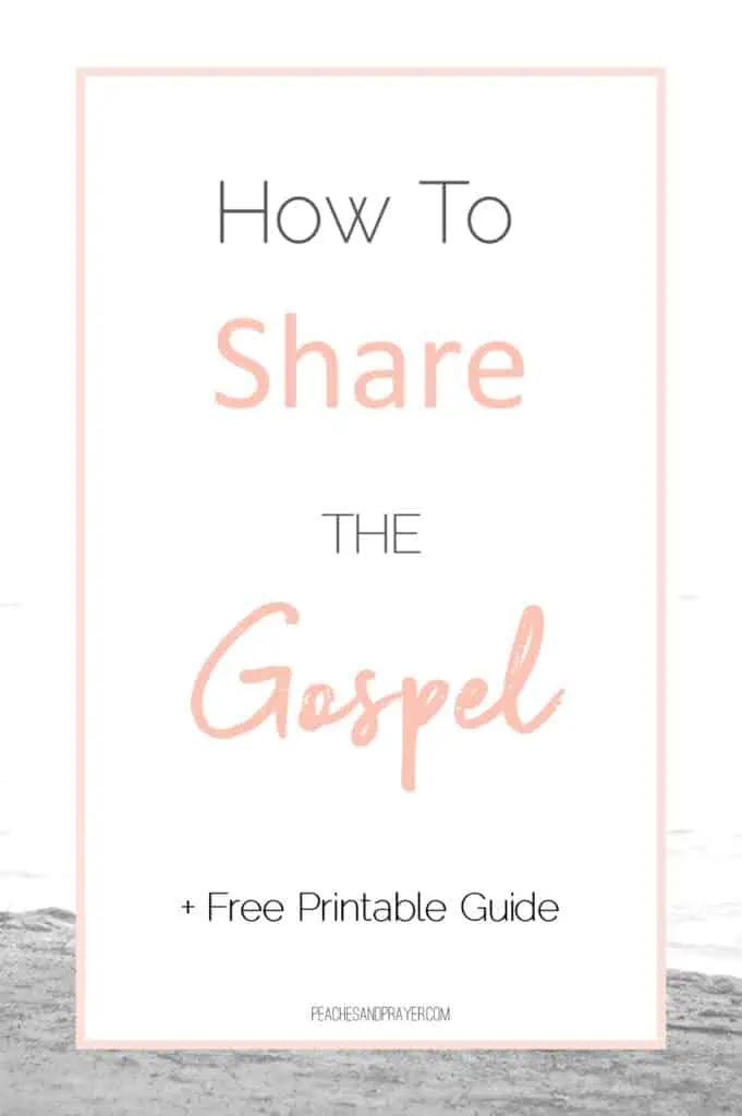 How to share the gospel