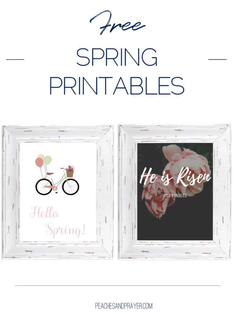 Free Spring Printables