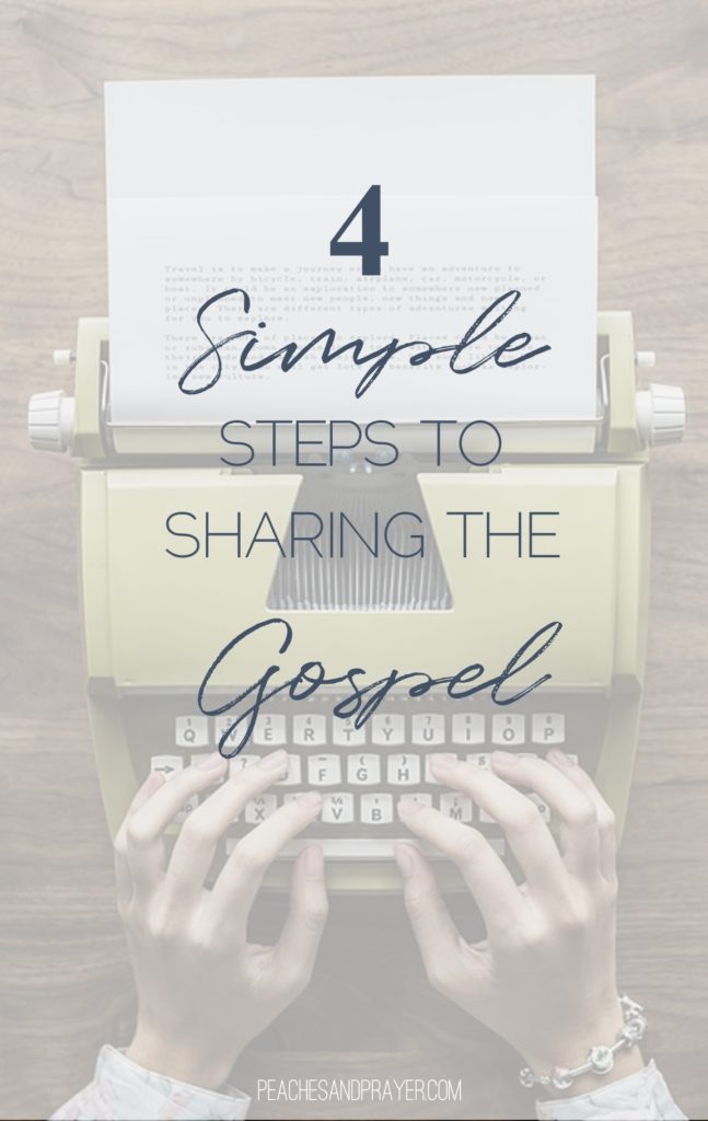 Sharing the gospel