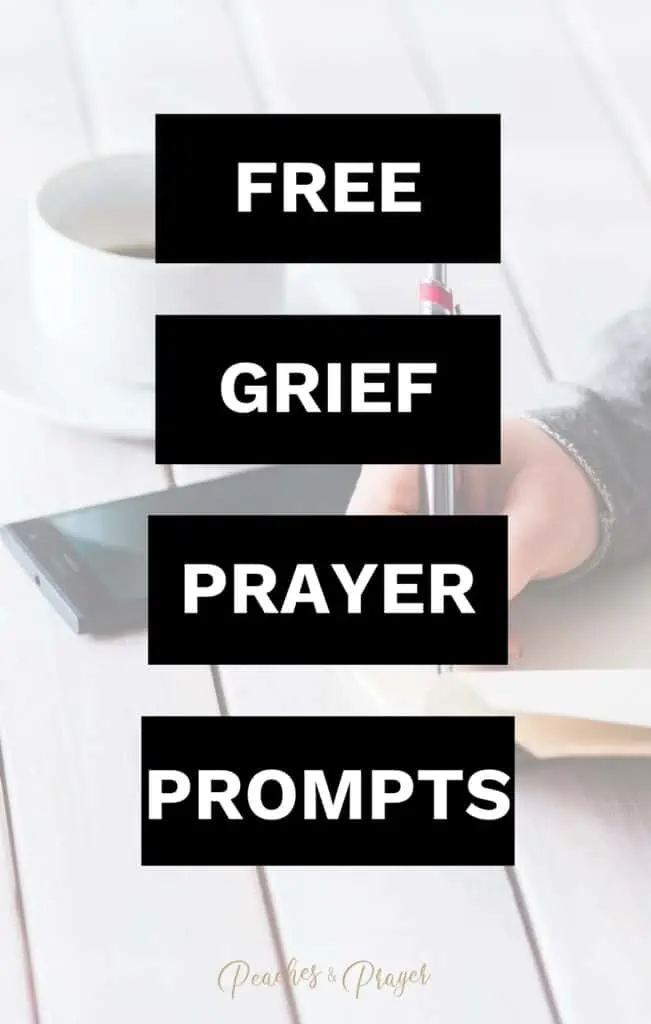 Free Grief Prayer Prompts