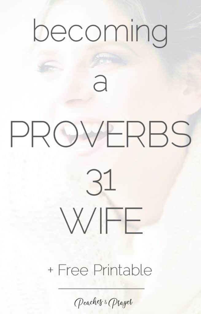 becoming a better wife plus free printable