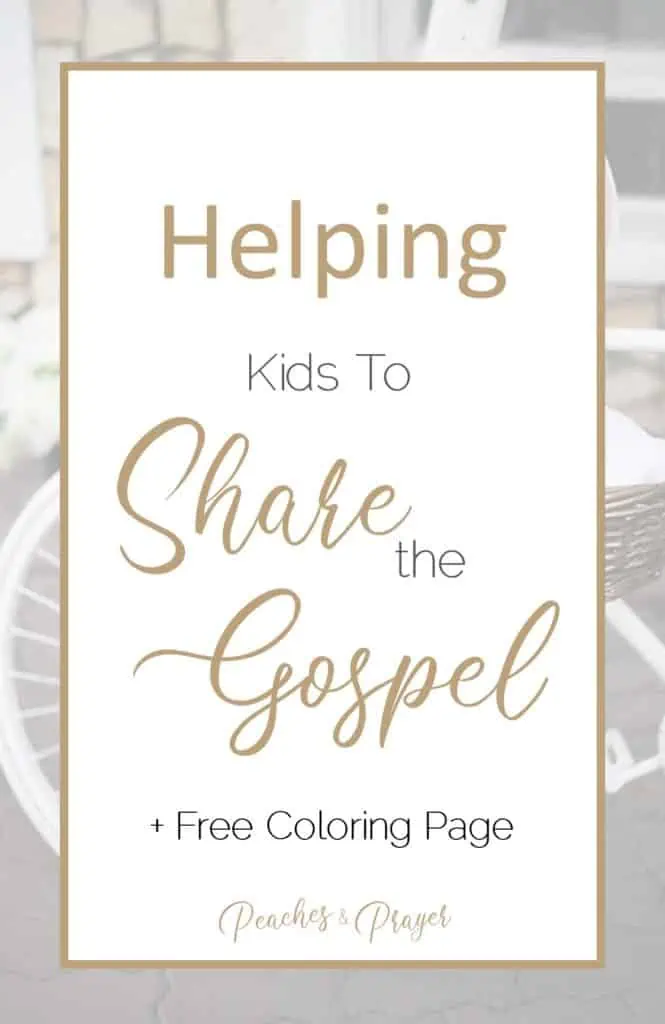 A Simple Tool for Teaching Your Kids to Share the Gospel