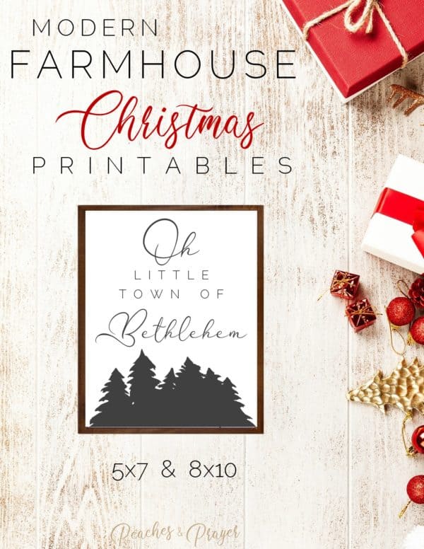 Cozy &amp; Festive Christmas Printables - Peaches &amp; Prayer