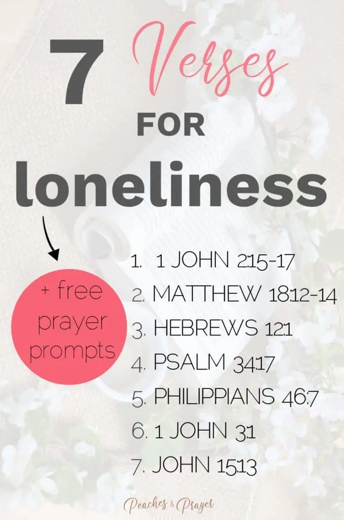 7 verses for dealing with loneliness