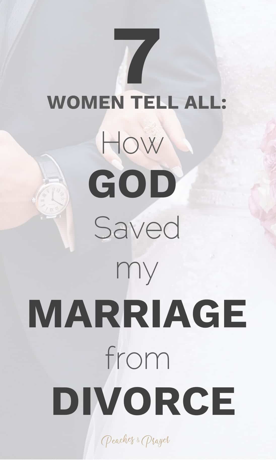 God Saved My Marriage from Divorce Testimonies: 6 Women Tell All