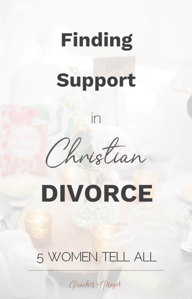 Finding Support in Christian Divorce