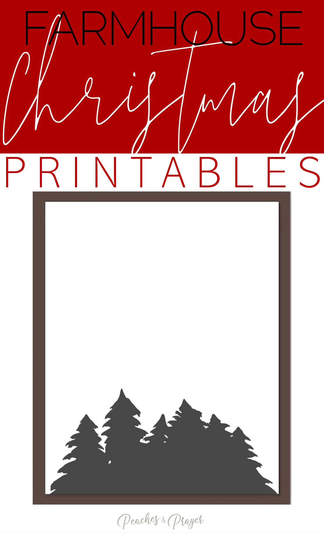 Cozy &amp; Festive Christmas Printables - Peaches &amp; Prayer