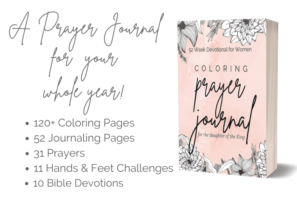 A weekly prayer journal with Scriptures and Devotionals