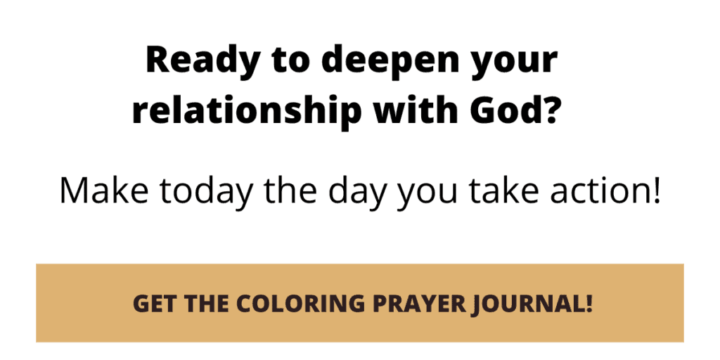Christian coloring Prayer Journal